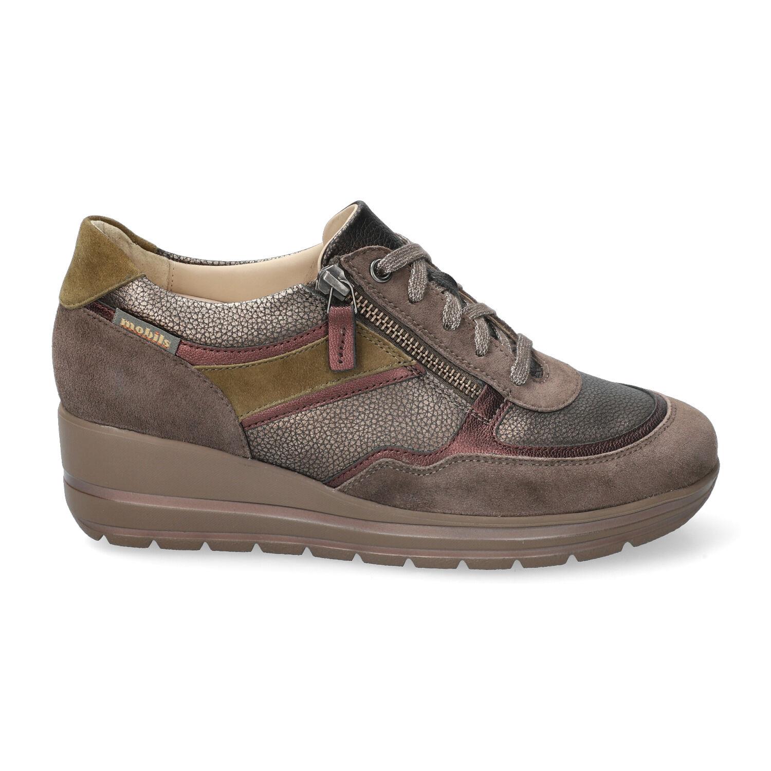 lacets femme modèle April marron glace - Mephisto
